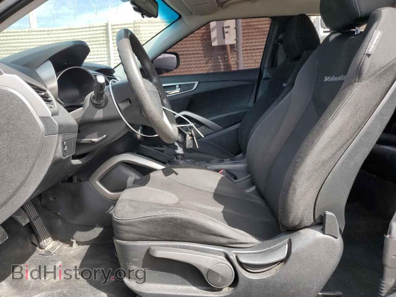 2012 HYUNDAI VELOSTER - VIN: KMHTC6AD2CU024995 - Фото 7