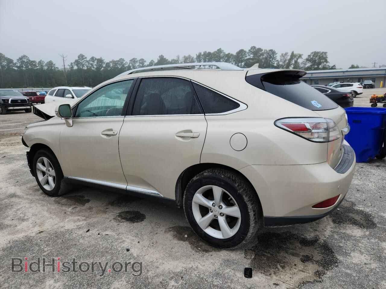 2012 LEXUS RX350 - VIN: 2T2BK1BA0CC139064 - Фото 2