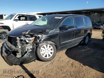 2016 Chrysler MINIVAN Touring, черный — VIN 2C4RC1BG4GR292587, Copart