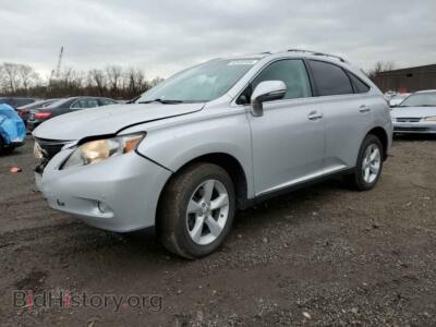 2012 Lexus RX350 350, silver — VIN 2T2BK1BA3CC126356, Copart