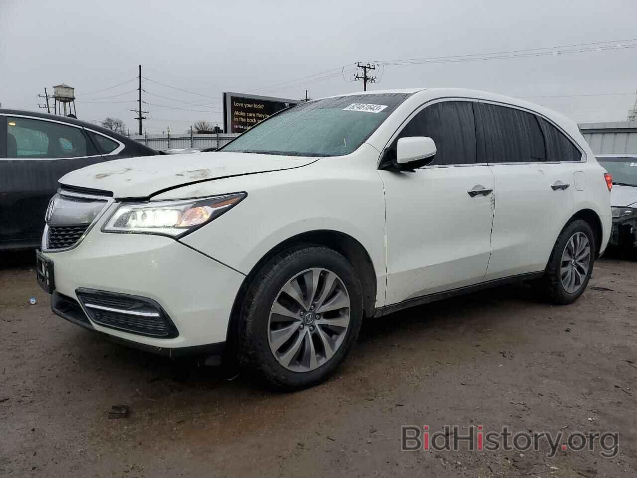 Photo 5FRYD3H49EB013210 - ACURA MDX 2014