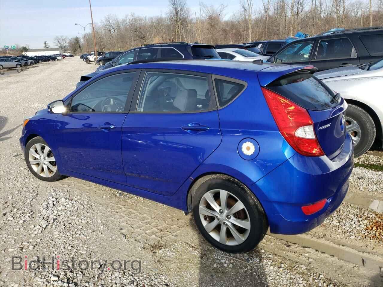 2014 HYUNDAI ACCENT - VIN: KMHCU5AE9EU186920 - Фото 2