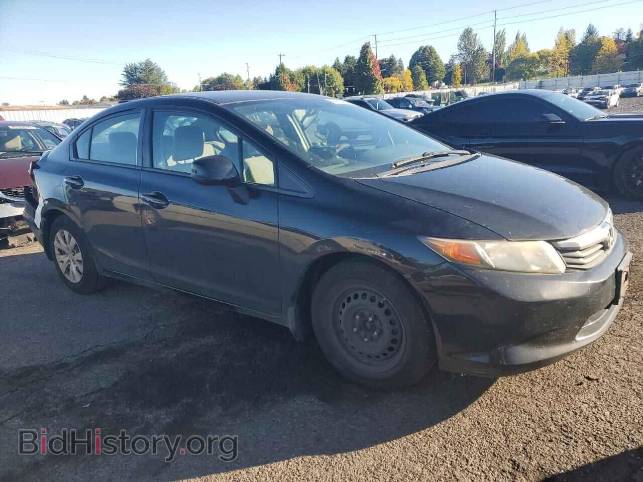 2012 HONDA CIVIC - VIN: 19XFB2F56CE345239 - Фото 4