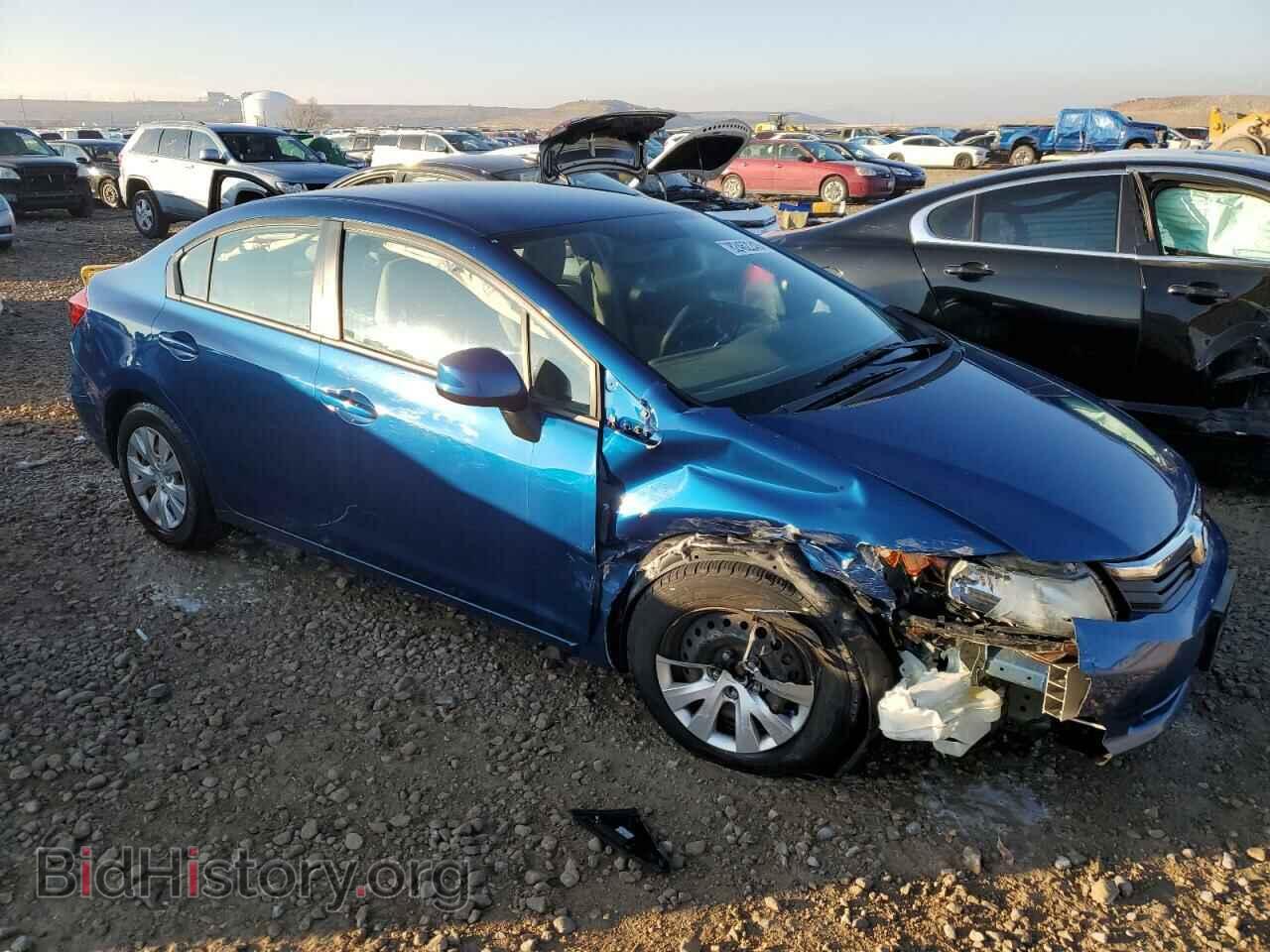 2012 HONDA CIVIC - VIN: 19XFB2F52CE074969 - Фото 4