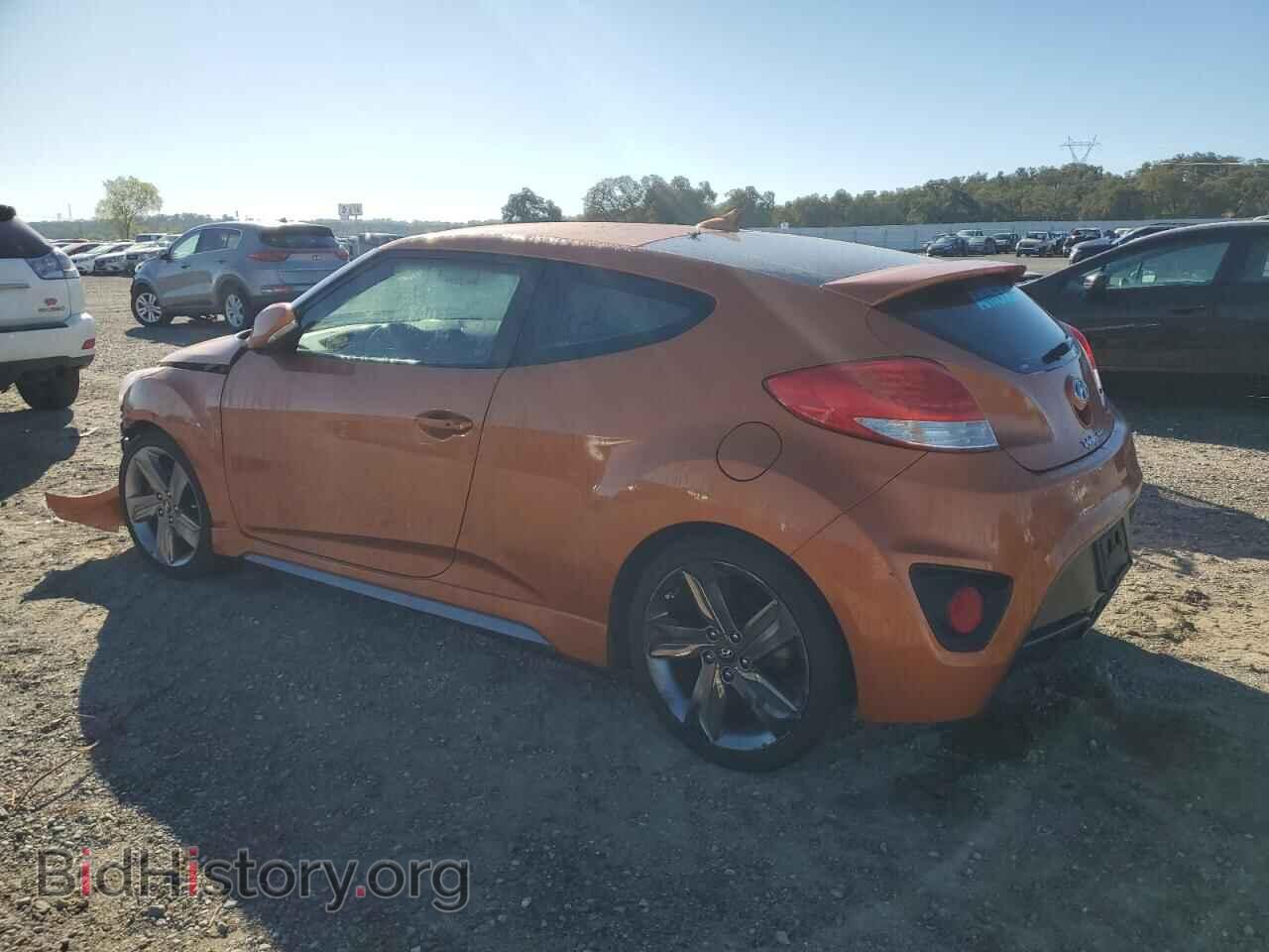 2015 HYUNDAI VELOSTER - VIN: KMHTC6AEXFU231938 - Фото 2