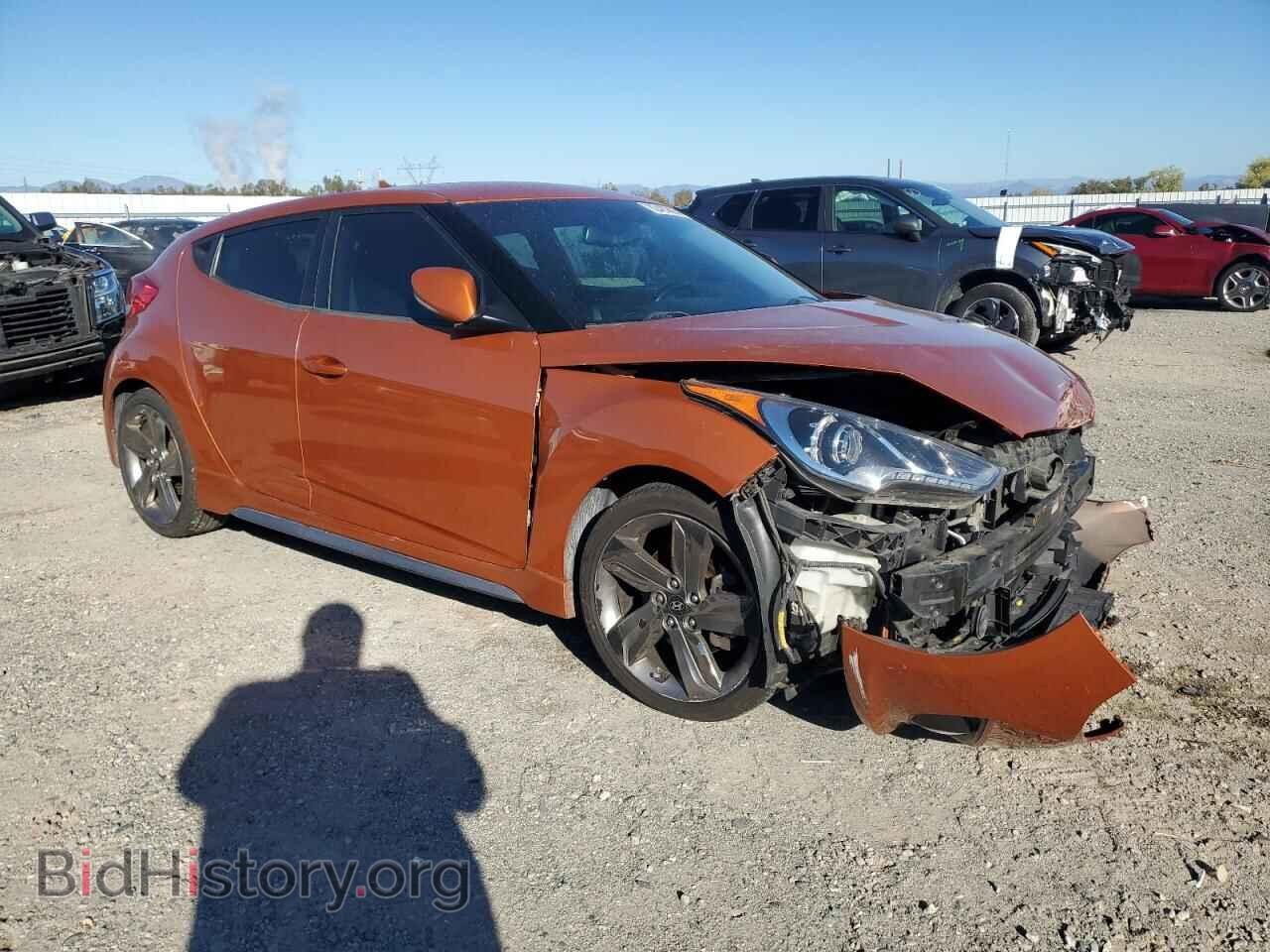 2015 HYUNDAI VELOSTER - VIN: KMHTC6AEXFU231938 - Фото 4