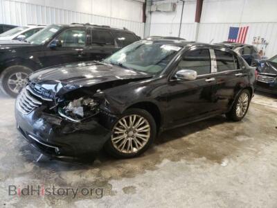 2011 Chrysler 200 Limited, черный — VIN 1C3BC2FBXBN600717, Copart