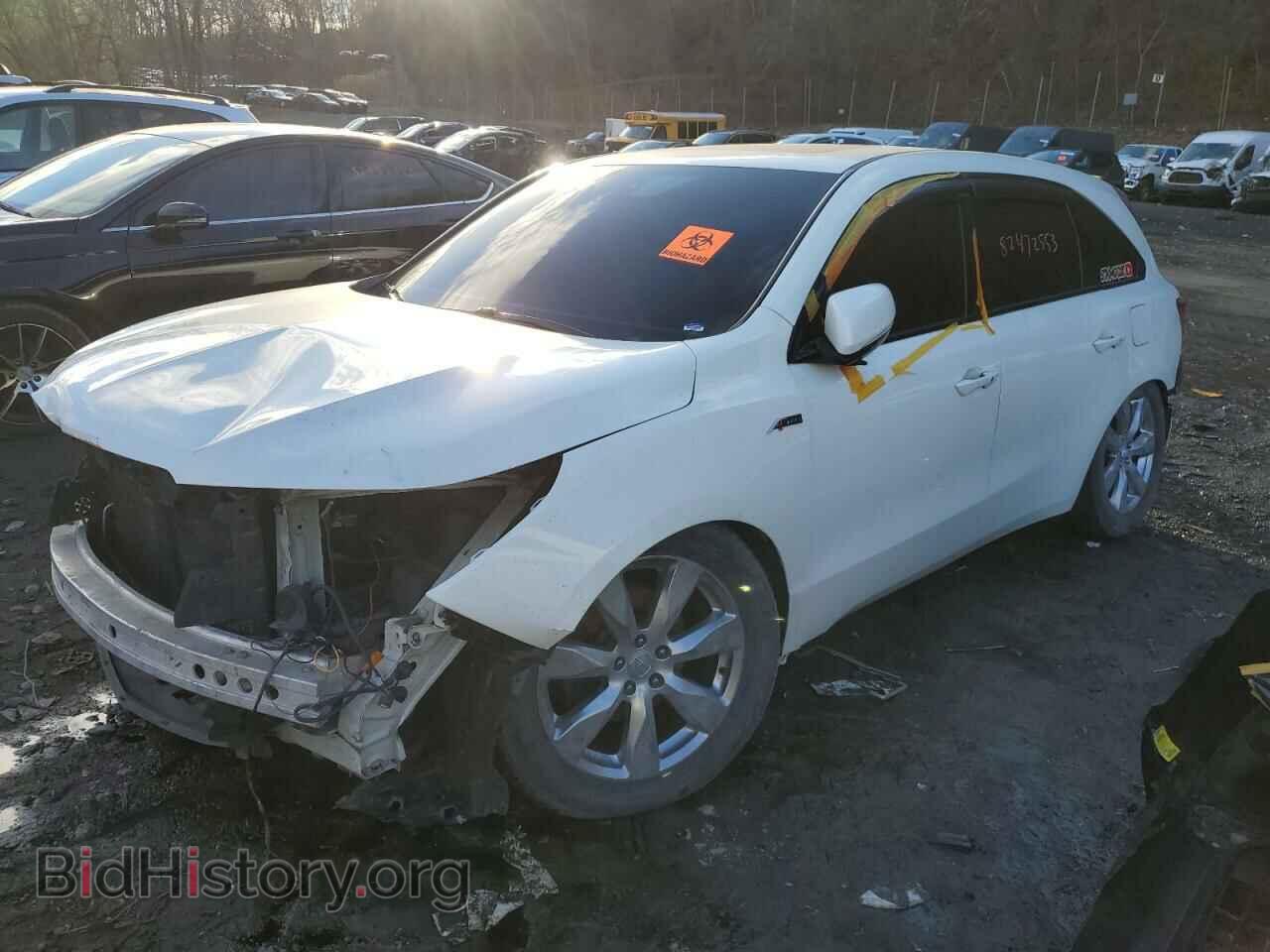 Photo 5FRYD4H81EB001982 - ACURA MDX 2014
