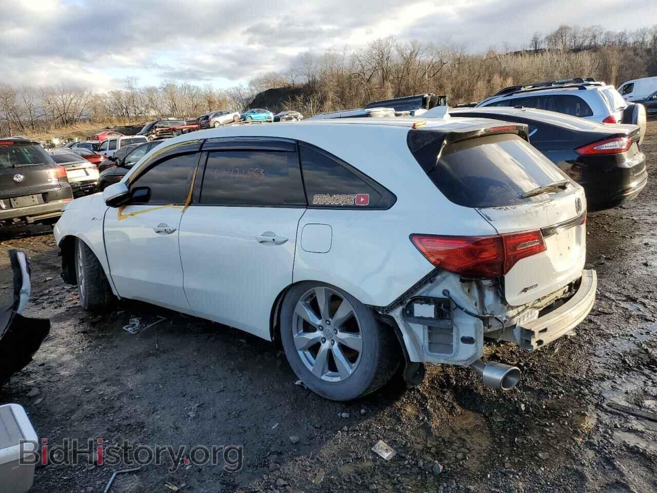 2014 ACURA MDX - VIN: 5FRYD4H81EB001982 - Фото 2