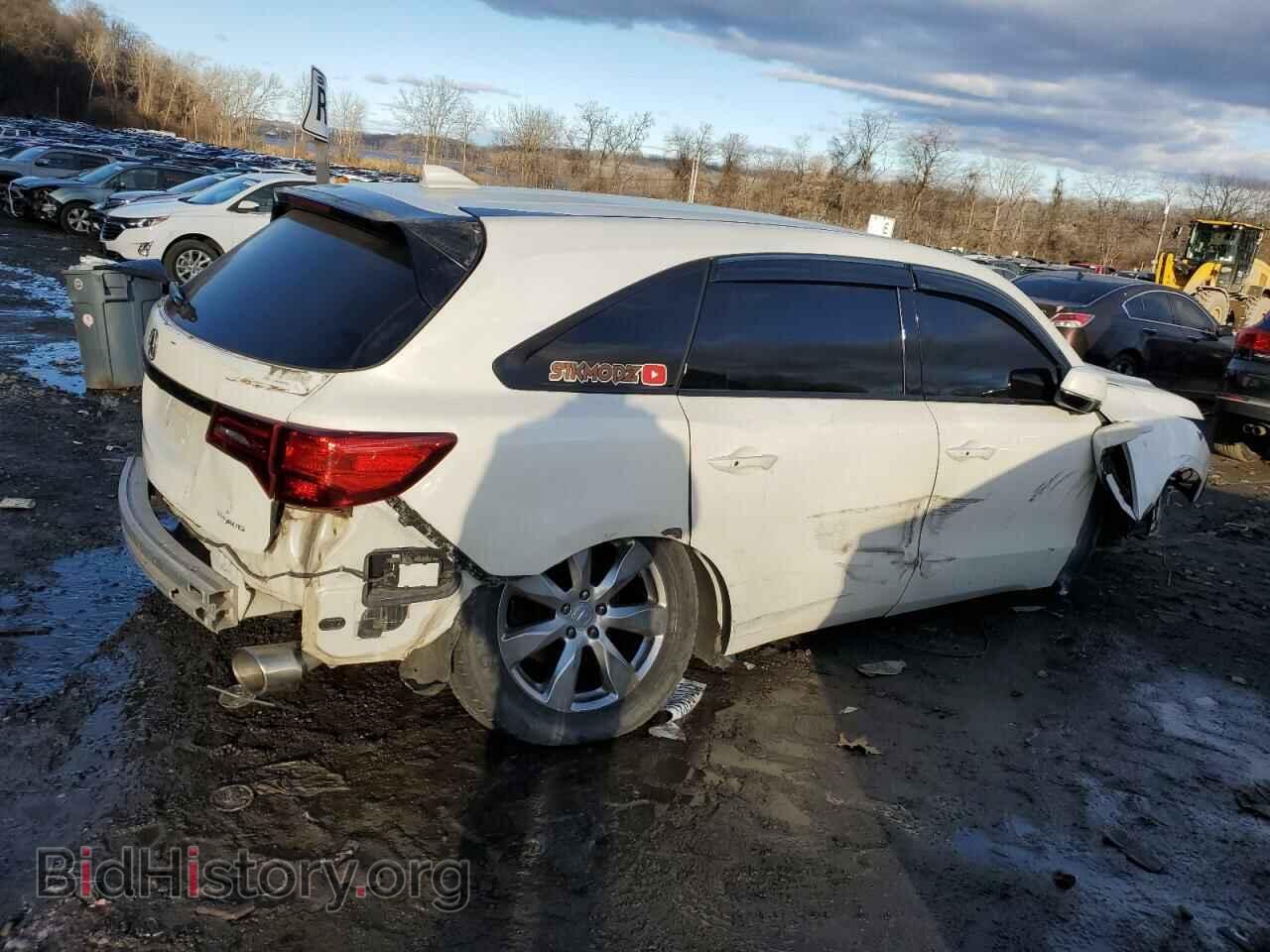 2014 ACURA MDX - VIN: 5FRYD4H81EB001982 - Фото 3