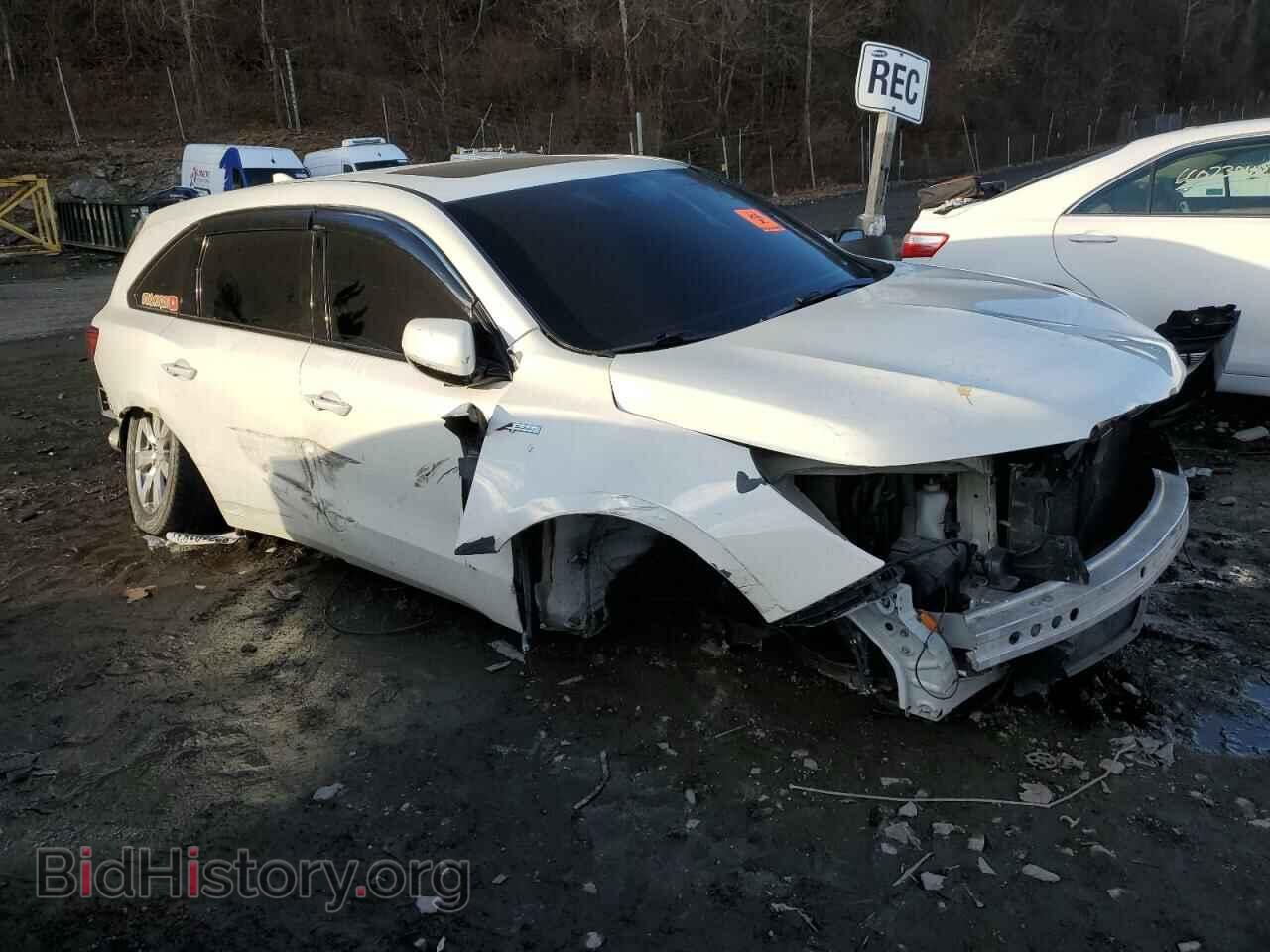 2014 ACURA MDX - VIN: 5FRYD4H81EB001982 - Фото 4