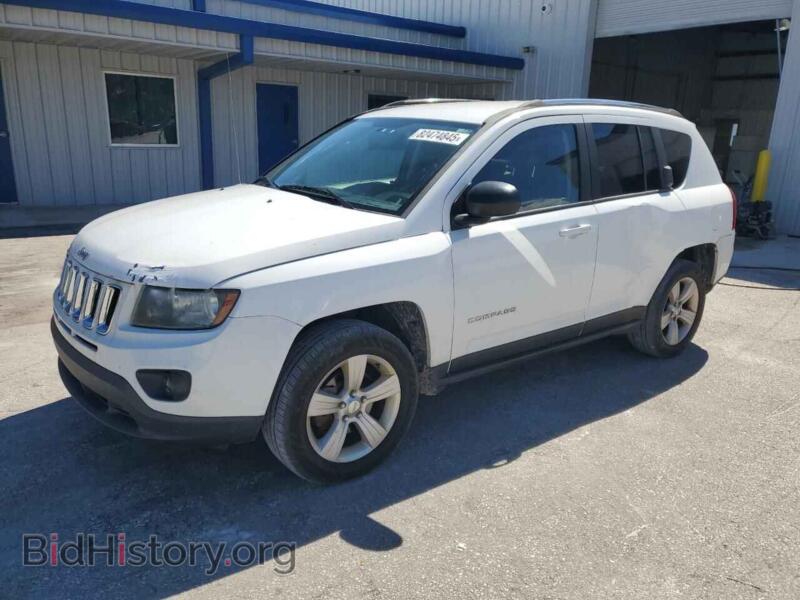 2014 Jeep COMPASS Sport (VIN 1C4NJDBB4ED773837) — photo 1 of 13, Copart, damage: side