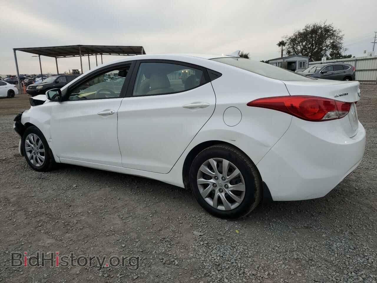 2012 HYUNDAI ELANTRA - VIN: 5NPDH4AE5CH111971 - Фото 2
