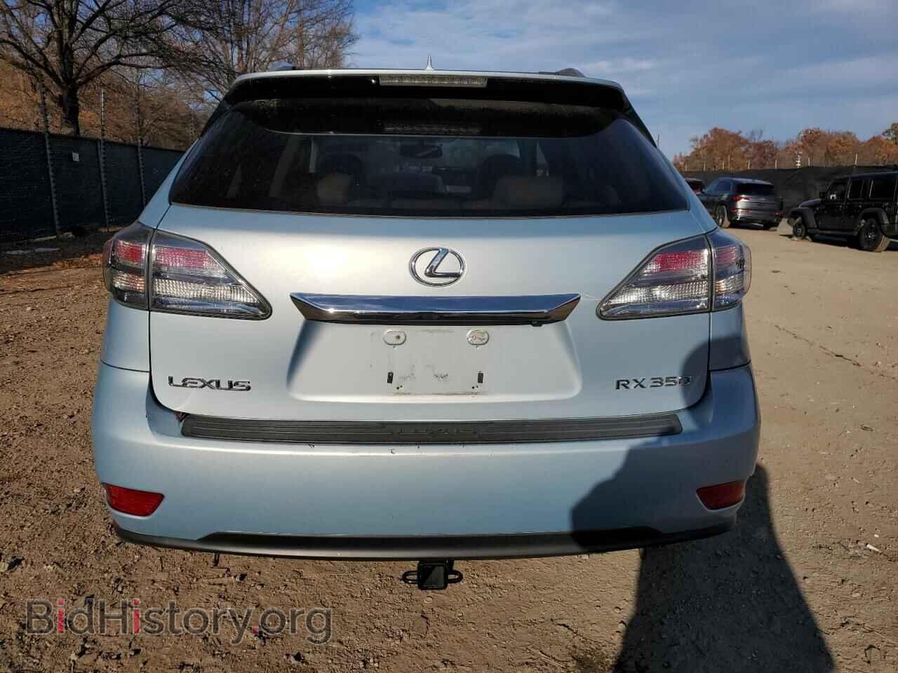 2010 LEXUS RX350 - VIN: 2T2BK1BA7AC051240 - Фото 6