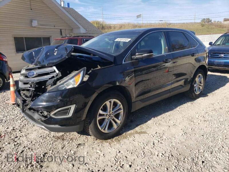 2018 Ford EDGE SEL (VIN 2FMPK4J90JBC25639) — фото 1 из 14, Copart, повреждение: передняя часть