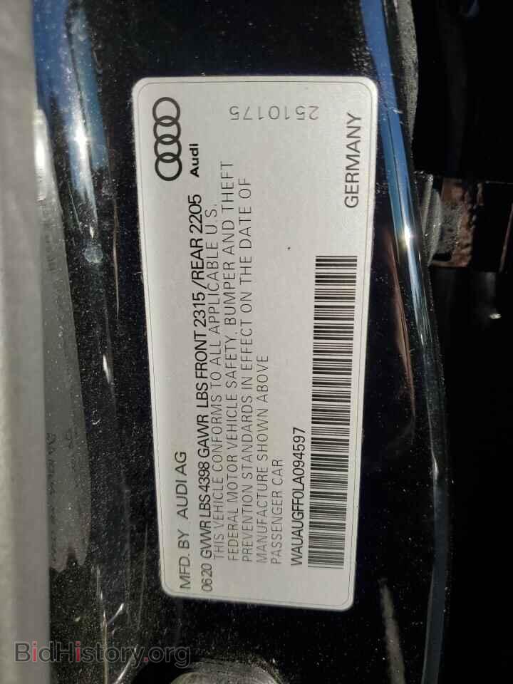 2020 AUDI A3 - VIN: WAUAUGFF0LA094597 - Фото 13