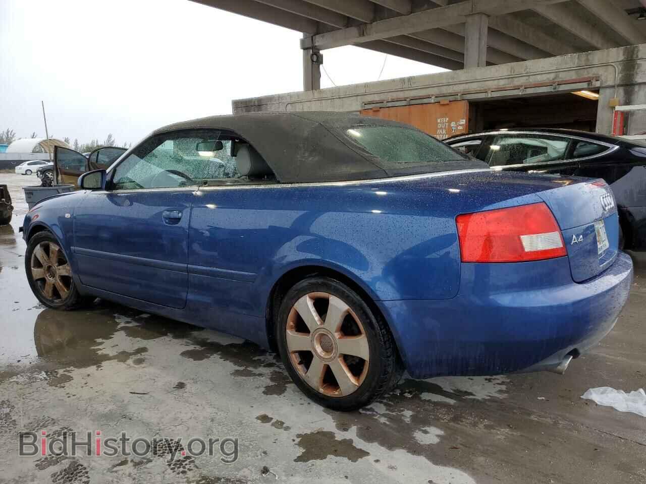 2005 AUDI A4 - VIN: WAUDT48H55K011661 - Фото 2
