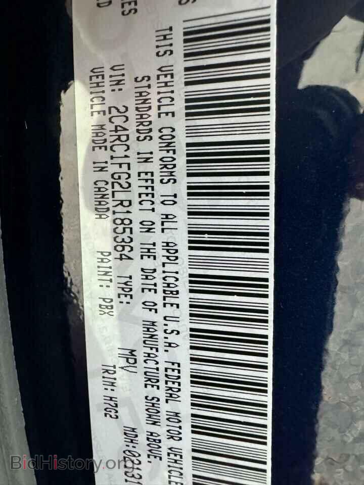 2020 CHRYSLER PACIFICA - VIN: 2C4RC1FG2LR185364 - Фото 10