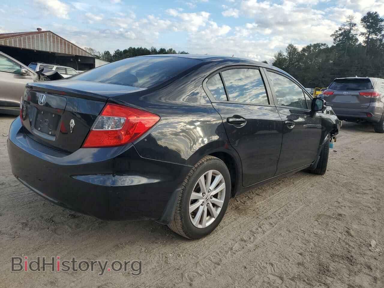 2012 HONDA CIVIC - VIN: 19XFB2F83CE109075 - Фото 3
