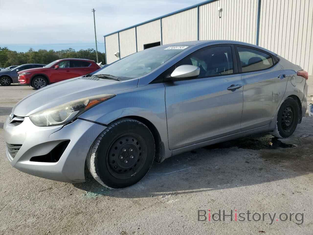 Photo 5NPDH4AE1GH731643 - HYUNDAI ELANTRA 2016