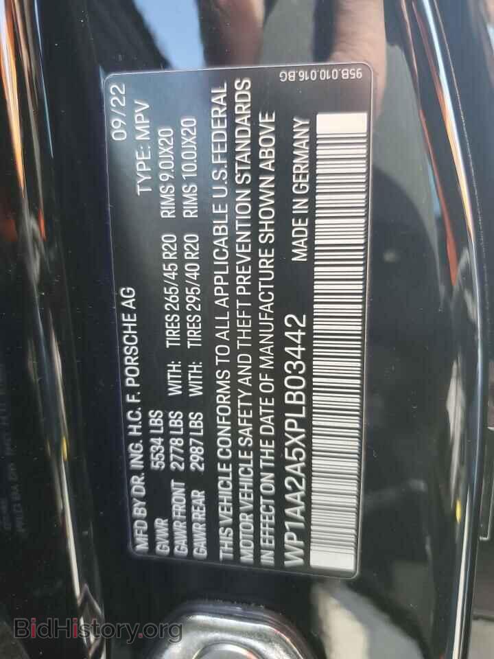 2023 PORSCHE MACAN BASE - VIN: WP1AA2A5XPLB03442 - Фото 13