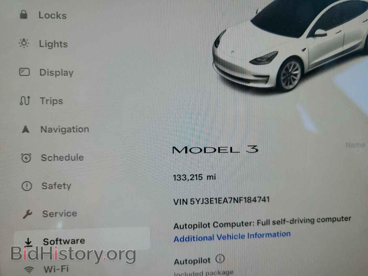 2022 TESLA MODEL 3 - VIN: 5YJ3E1EA7NF184741 - Фото 9