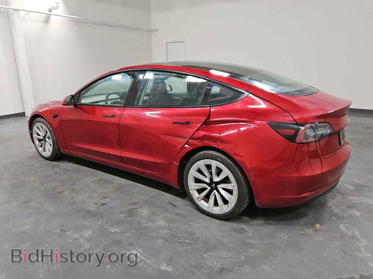 2022 TESLA MODEL 3 - VIN: 5YJ3E1EA2NF190768 - Фото 2