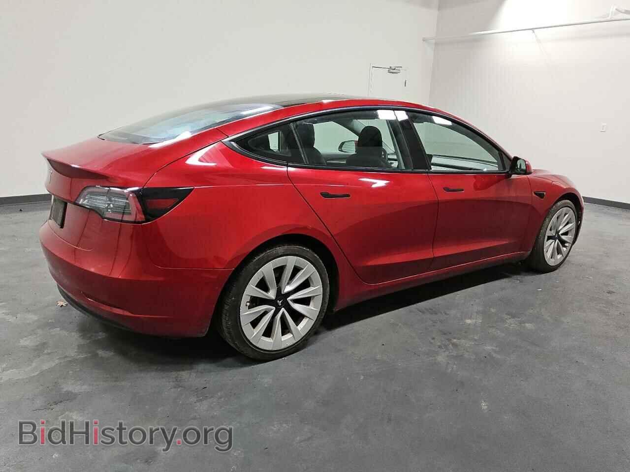 2022 TESLA MODEL 3 - VIN: 5YJ3E1EA2NF190768 - Фото 3