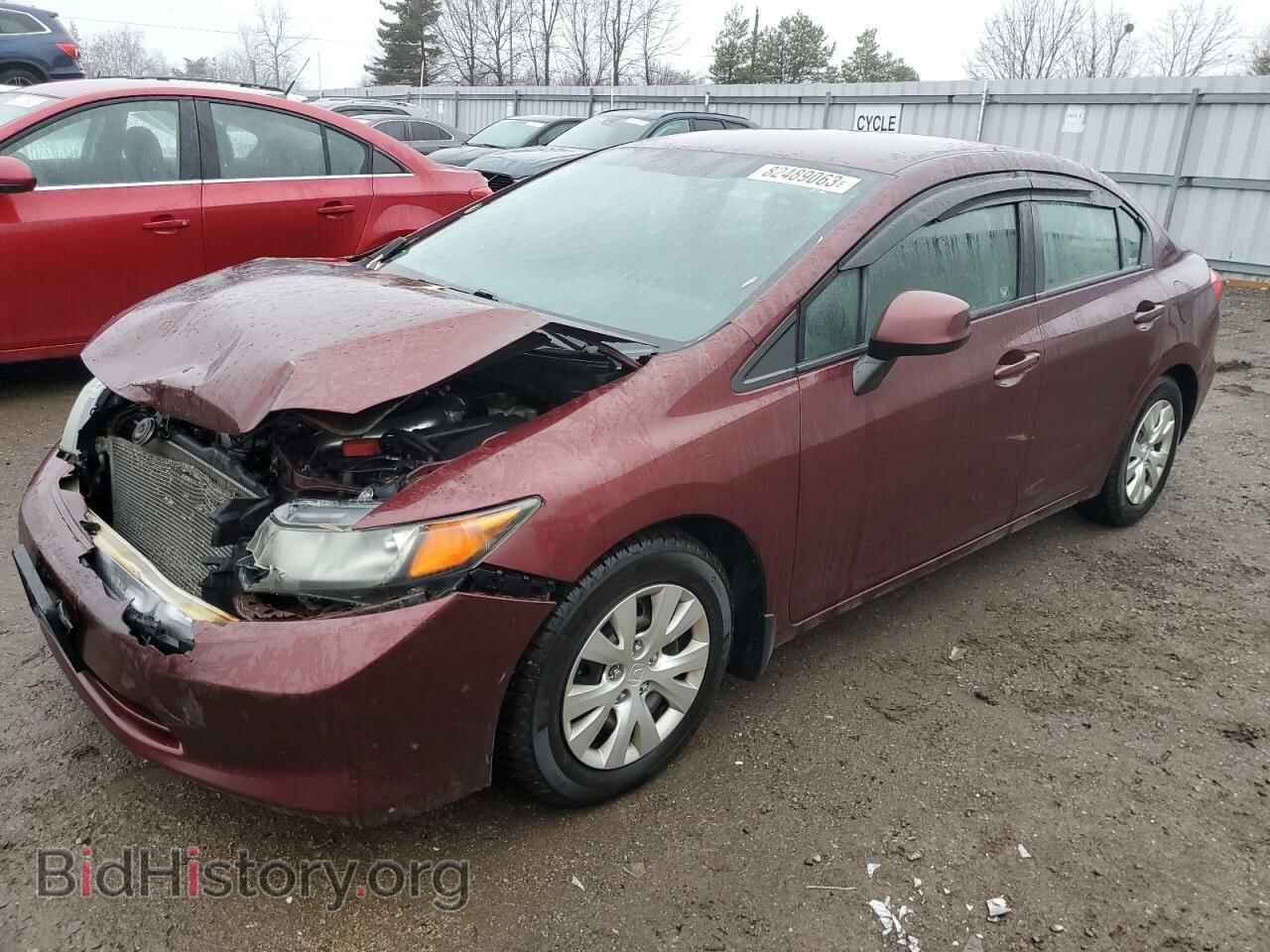 Фотография 2HGFB2F40CH016341 - HONDA CIVIC 2012