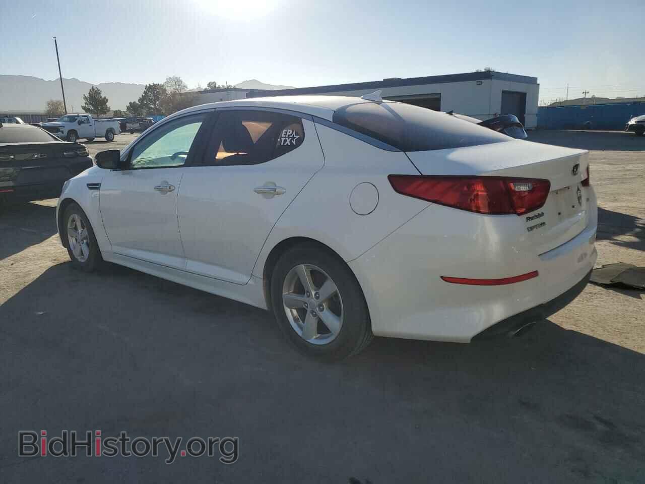 2015 KIA OPTIMA - VIN: KNAGM4A70F5632737 - Фото 2