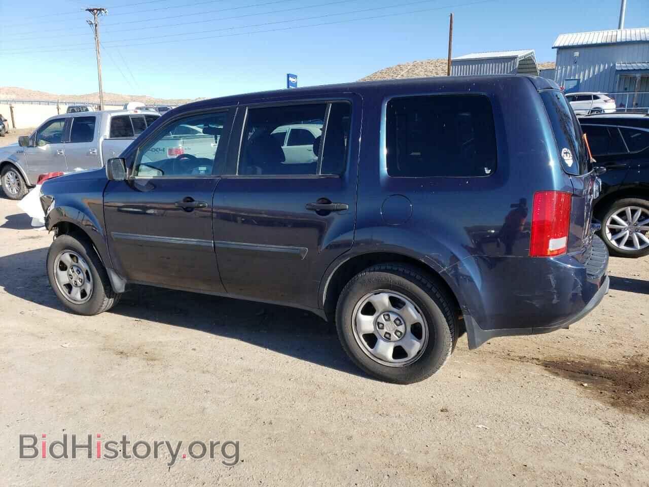 2012 HONDA PILOT - VIN: 5FNYF3H20CB036415 - Фото 2