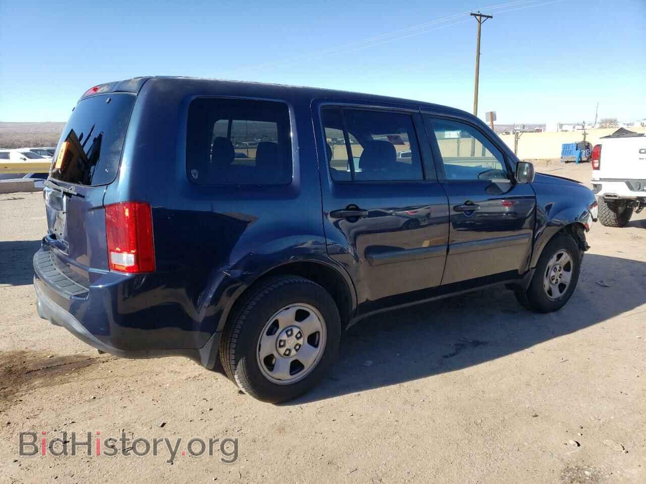 2012 HONDA PILOT - VIN: 5FNYF3H20CB036415 - Фото 3