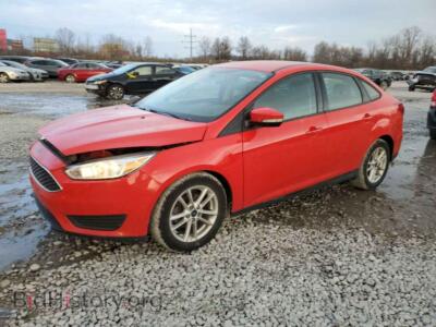 2016 Ford FOCUS SE, red — VIN 1FADP3F25GL359074, Copart