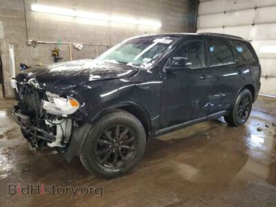 2018 Dodge DURANGO SXT, black — VIN 1C4RDJAG7JC213704, Copart