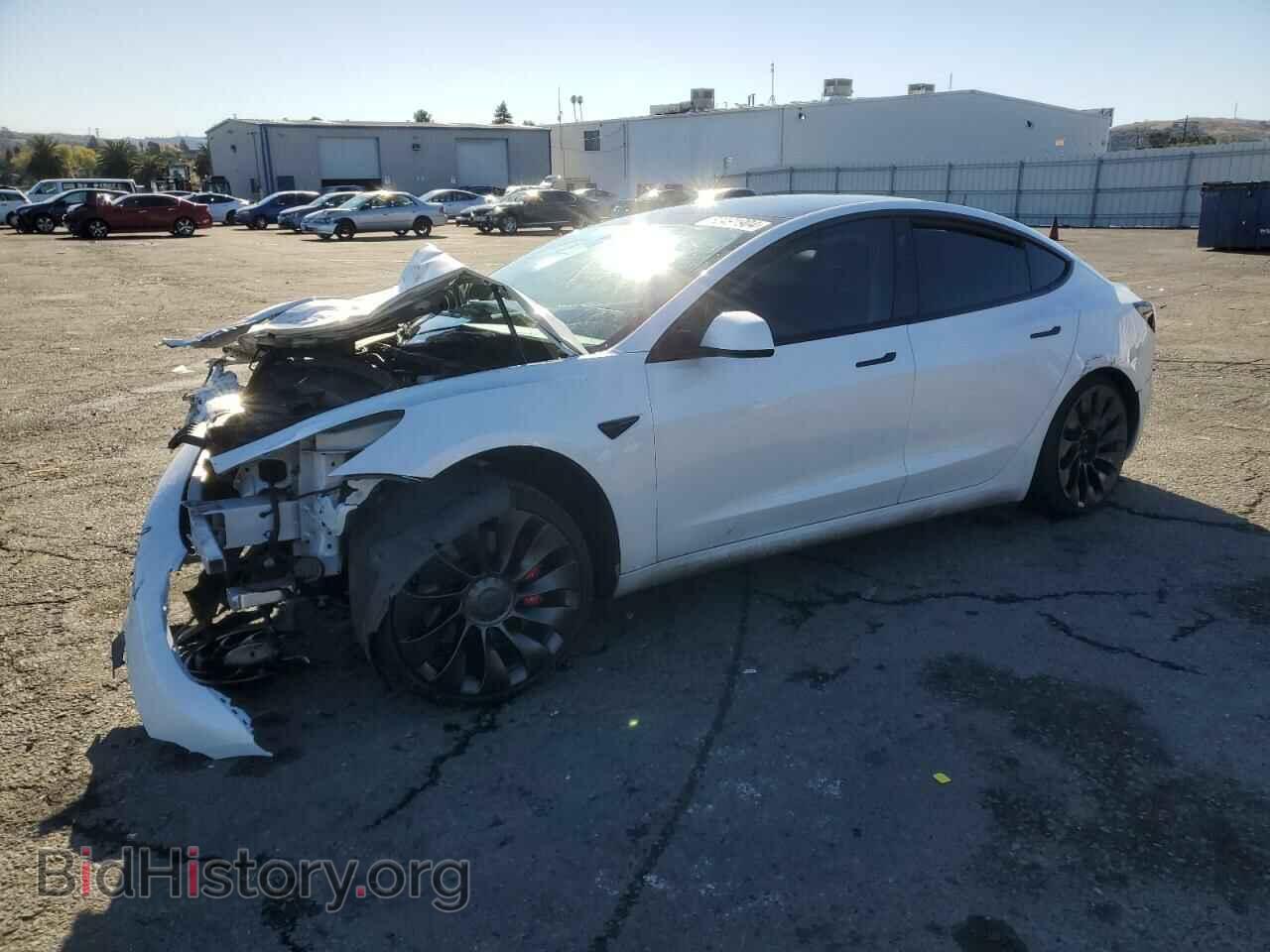 Photo 5YJ3E1ECXNF266786 - TESLA MODEL 3 2022