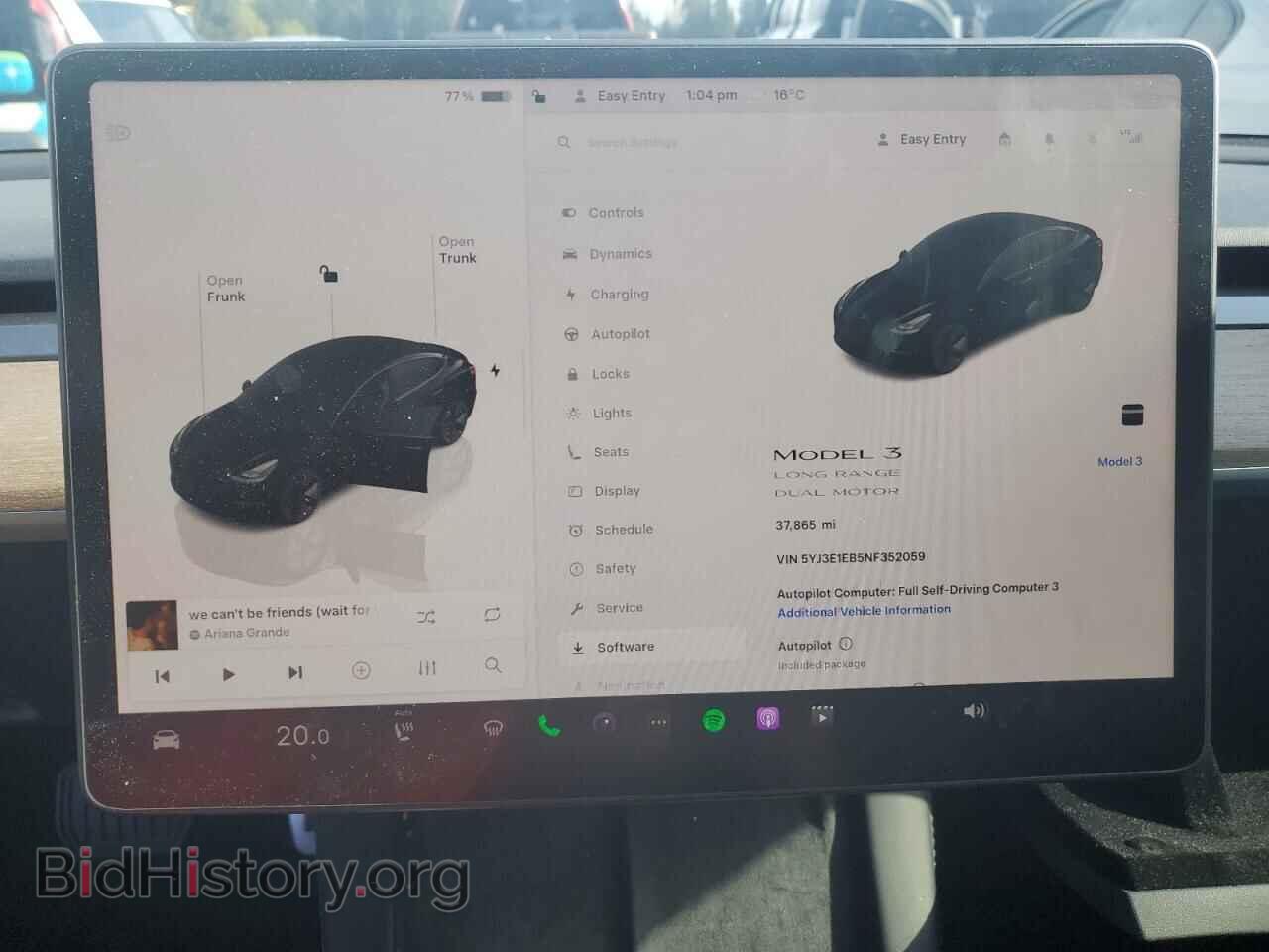 2022 TESLA MODEL 3 - VIN: 5YJ3E1EB5NF352059 - Photo 9