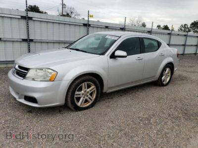 2012 Dodge AVENGER SXT, silver — VIN 1C3CDZCB6CN160124, Copart