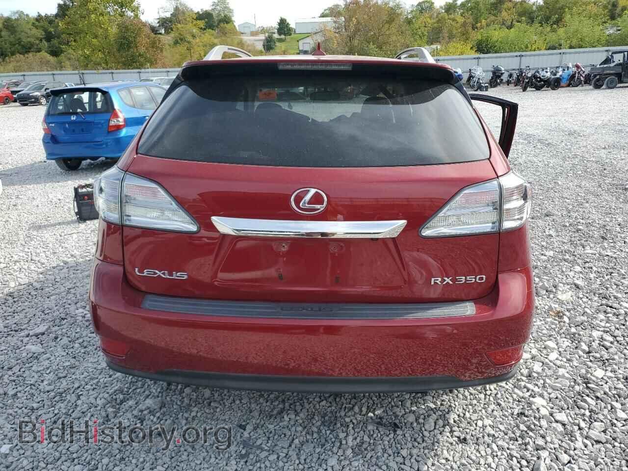 2010 LEXUS RX350 - VIN: 2T2BK1BA9AC075877 - Фото 6