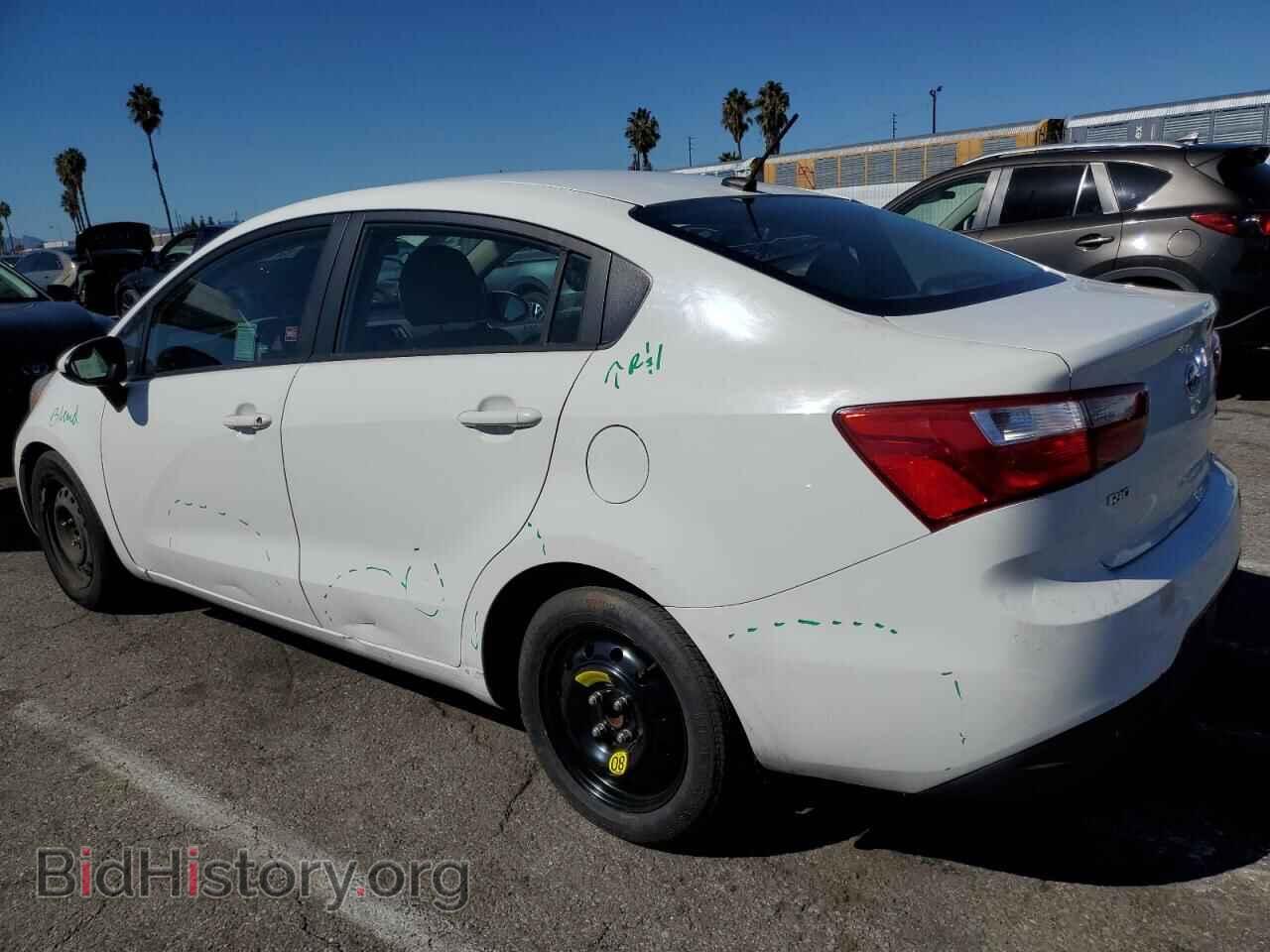2014 KIA RIO - VIN: KNADM4A31E6341124 - Фото 2