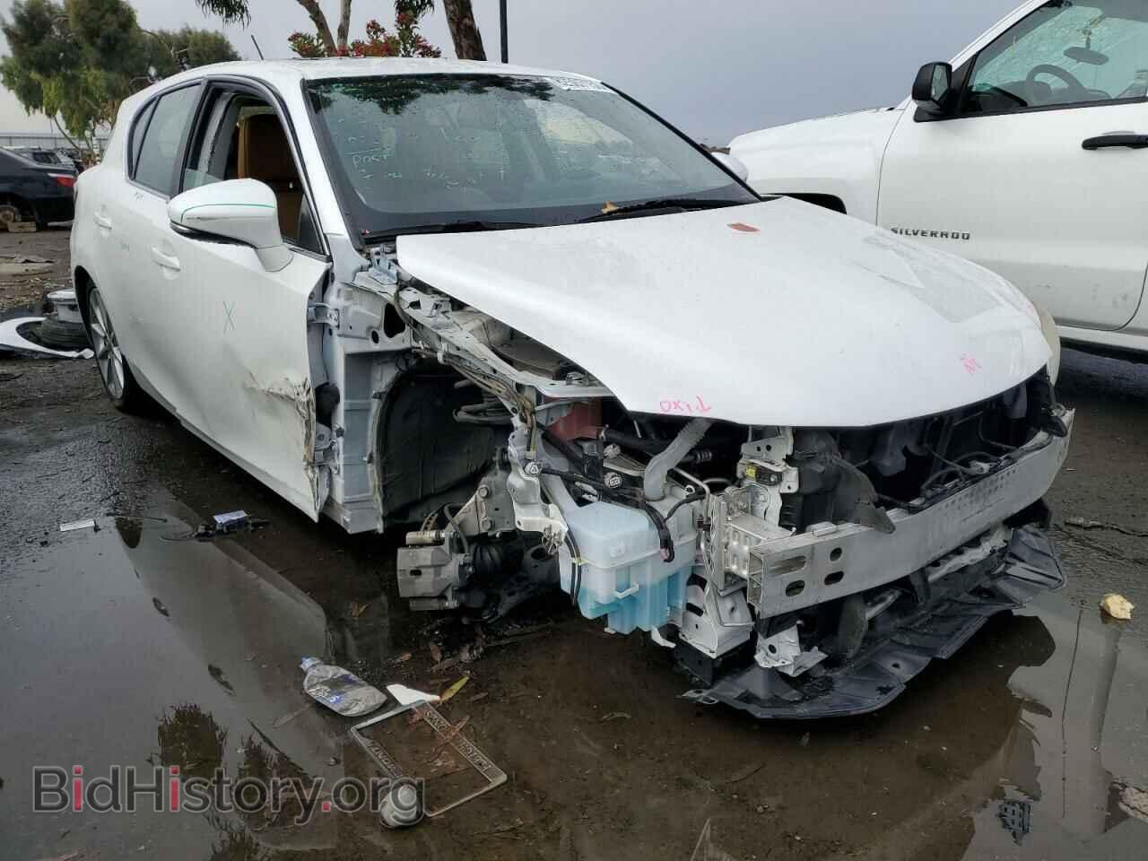 2012 LEXUS CT 200 - VIN: JTHKD5BH0C2106095 - Фото 4