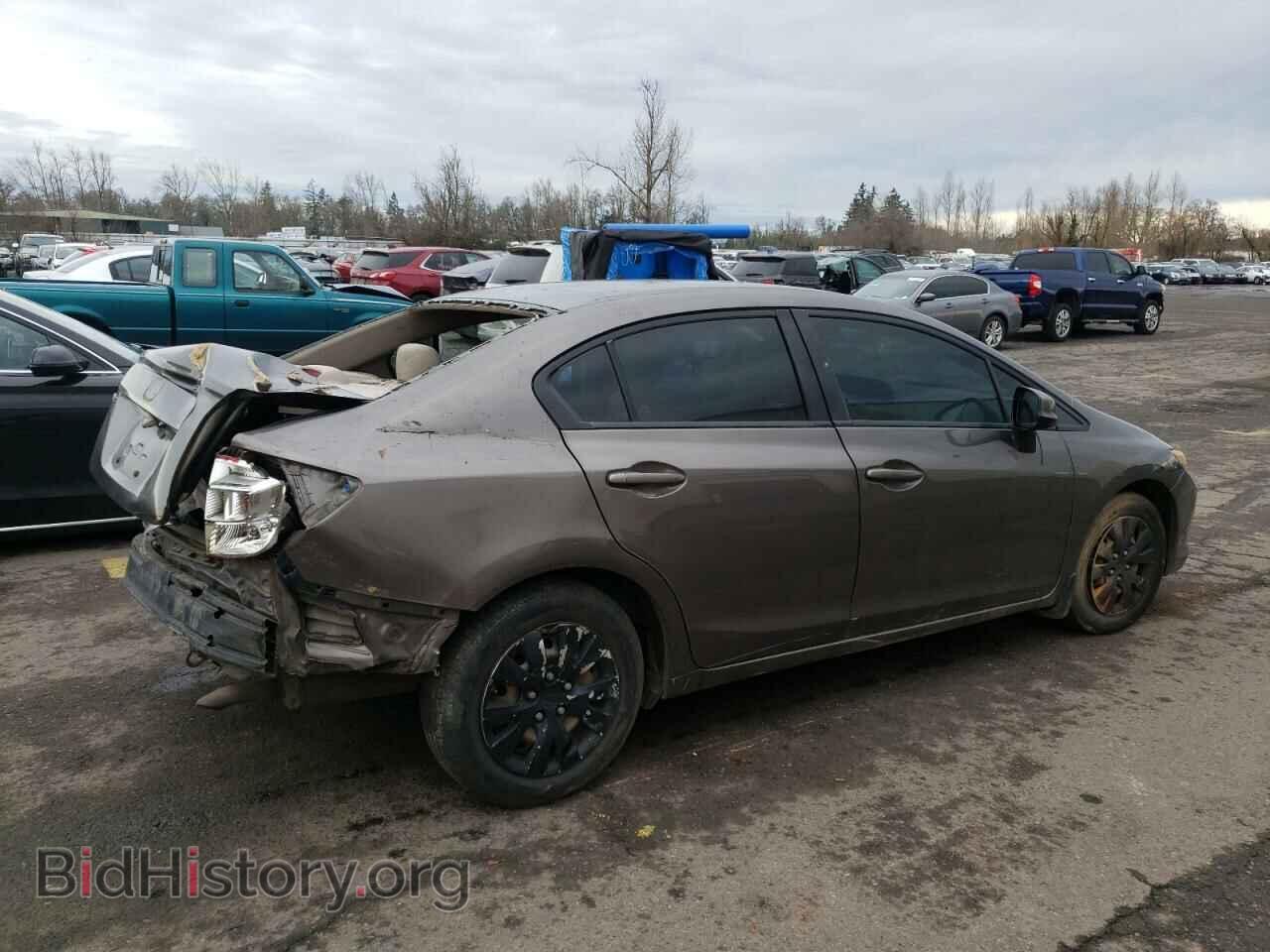 2012 HONDA CIVIC - VIN: 19XFB2F57CE338087 - Фото 3