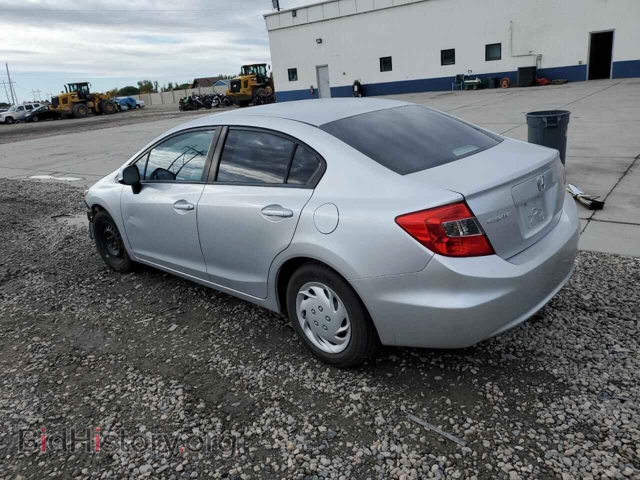 2012 HONDA CIVIC - VIN: 2HGFB2F57CH319593 - Фото 2