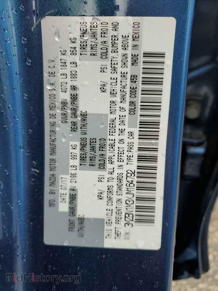 2018 MAZDA 3 - VIN: 3MZBN1M3XJM164792 - Photo 12