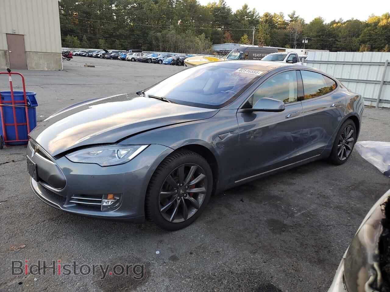 Photo 5YJSA1S12EFP45455 - TESLA MODEL S 2014