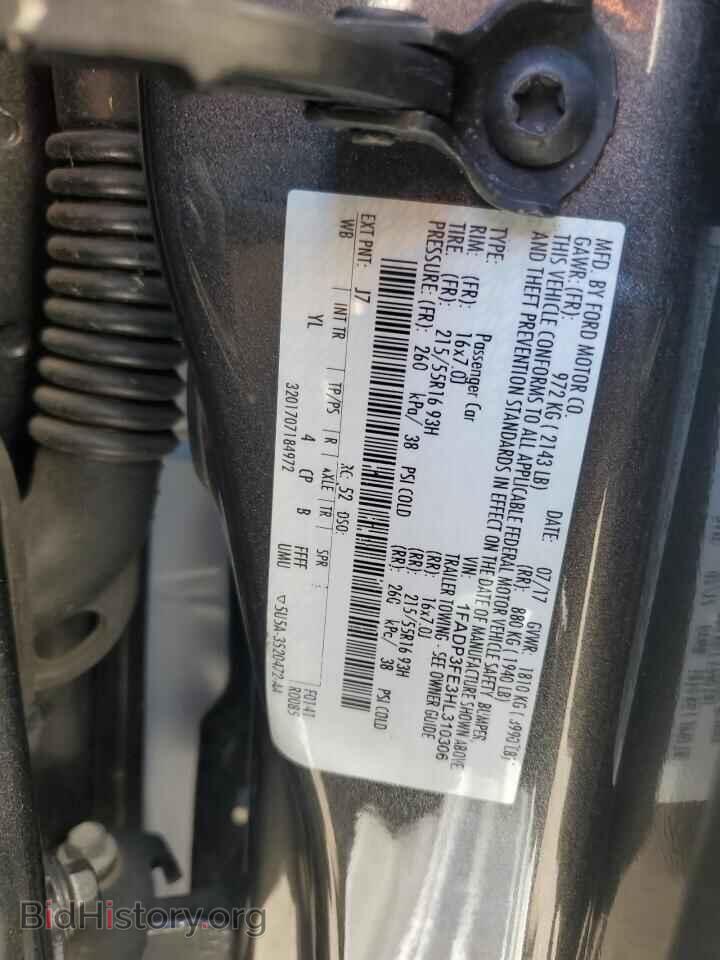 2017 FORD FOCUS - VIN: 1FADP3FE3HL310306 - Photo 12