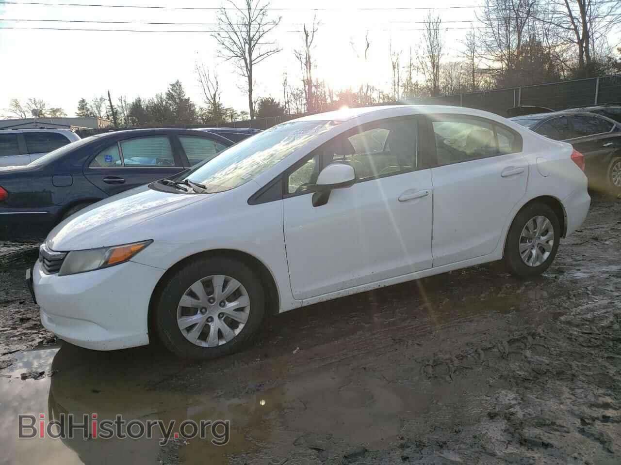 2012 HONDA CIVIC - VIN: 2HGFB2F55CH327904 - Фото 2