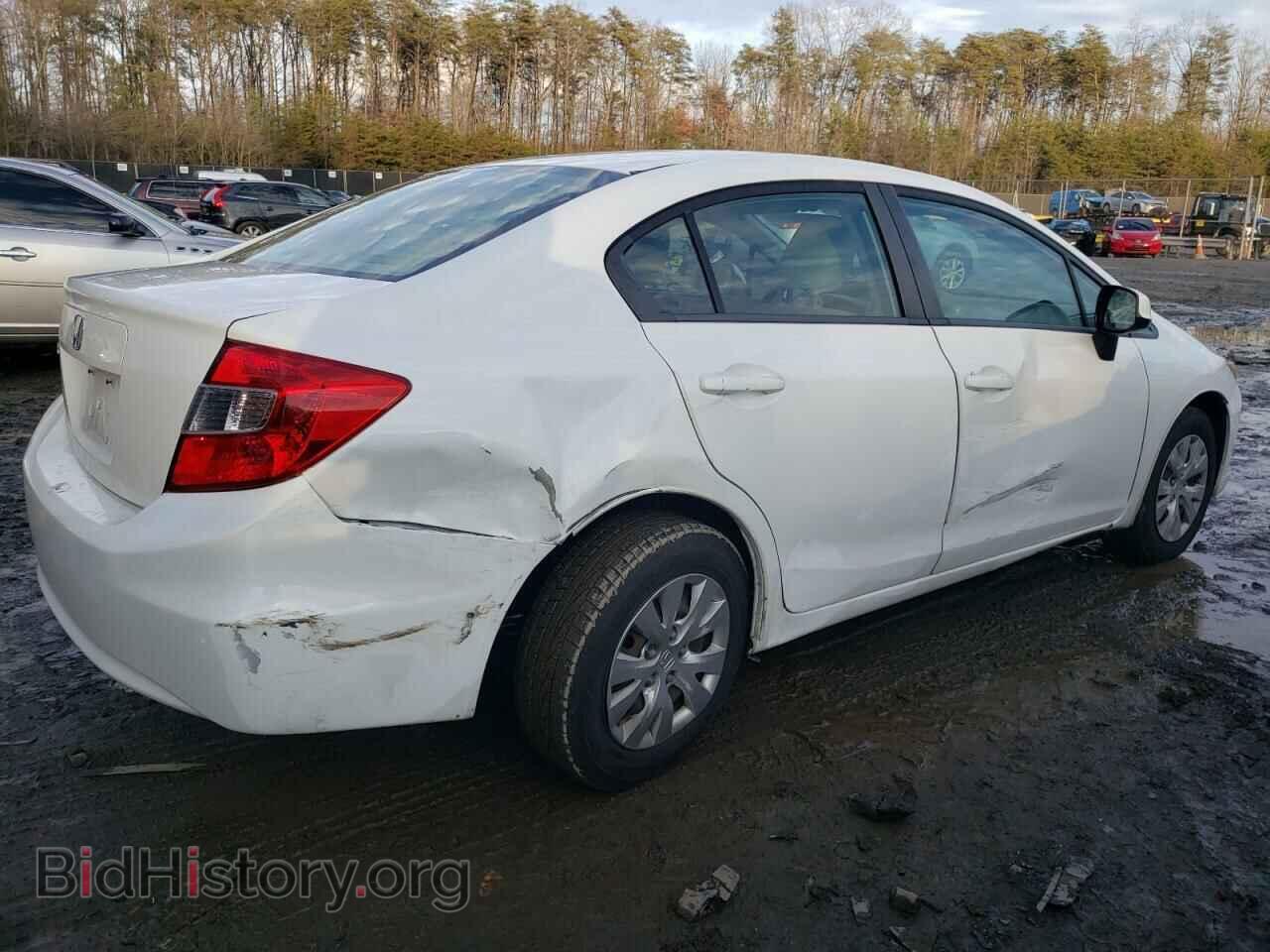 2012 HONDA CIVIC - VIN: 2HGFB2F55CH327904 - Фото 4