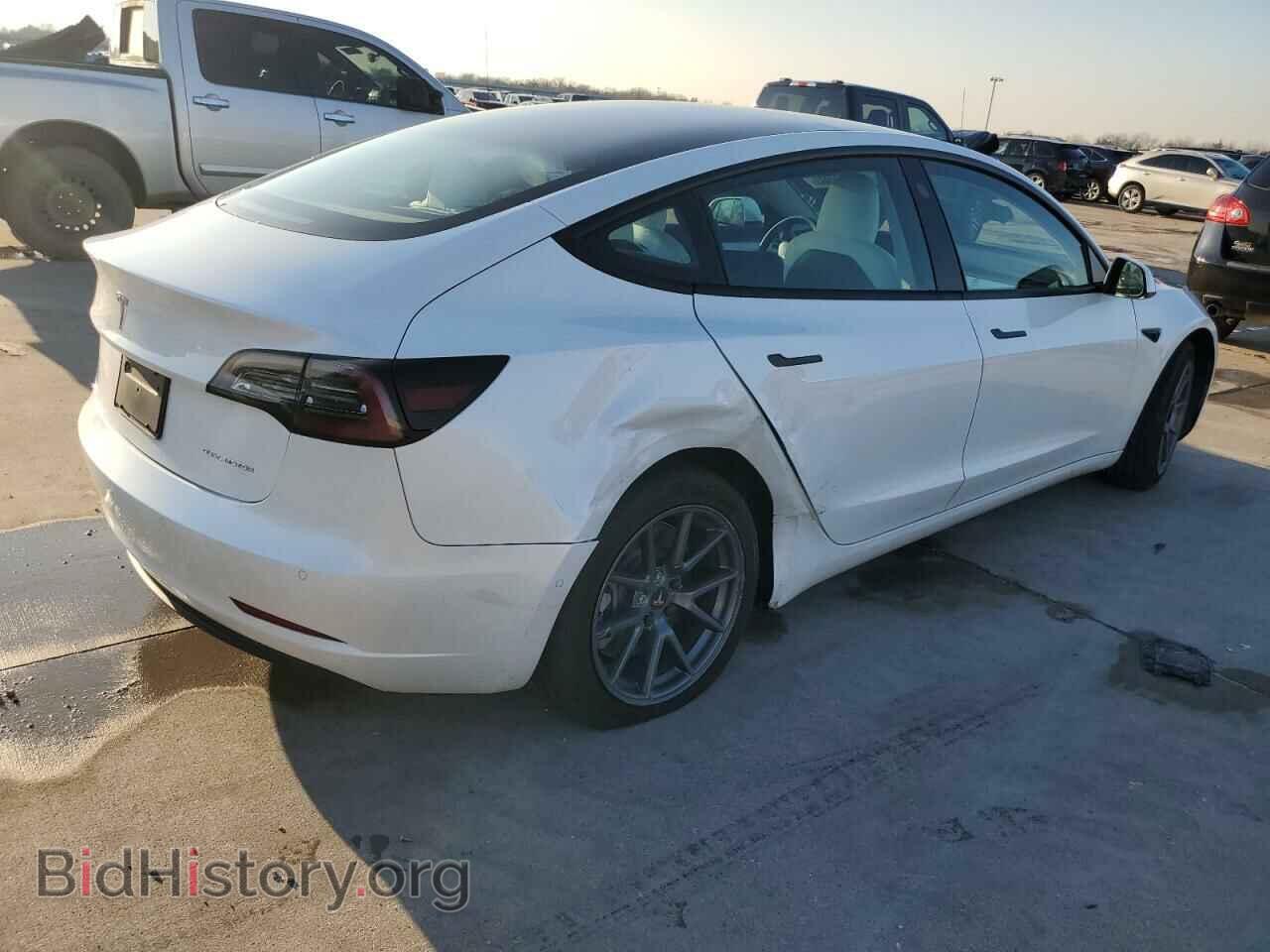 2022 TESLA MODEL 3 - VIN: 5YJ3E1EB4NF155089 - Фото 3