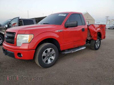 2013 Ford ALL MODELS, красный — VIN 1FTMF1CF1DFB72238, Copart