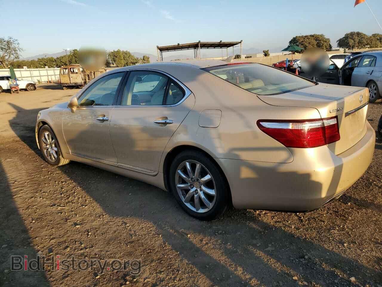 2007 LEXUS LS460 - VIN: JTHBL46F975032668 - Фото 2